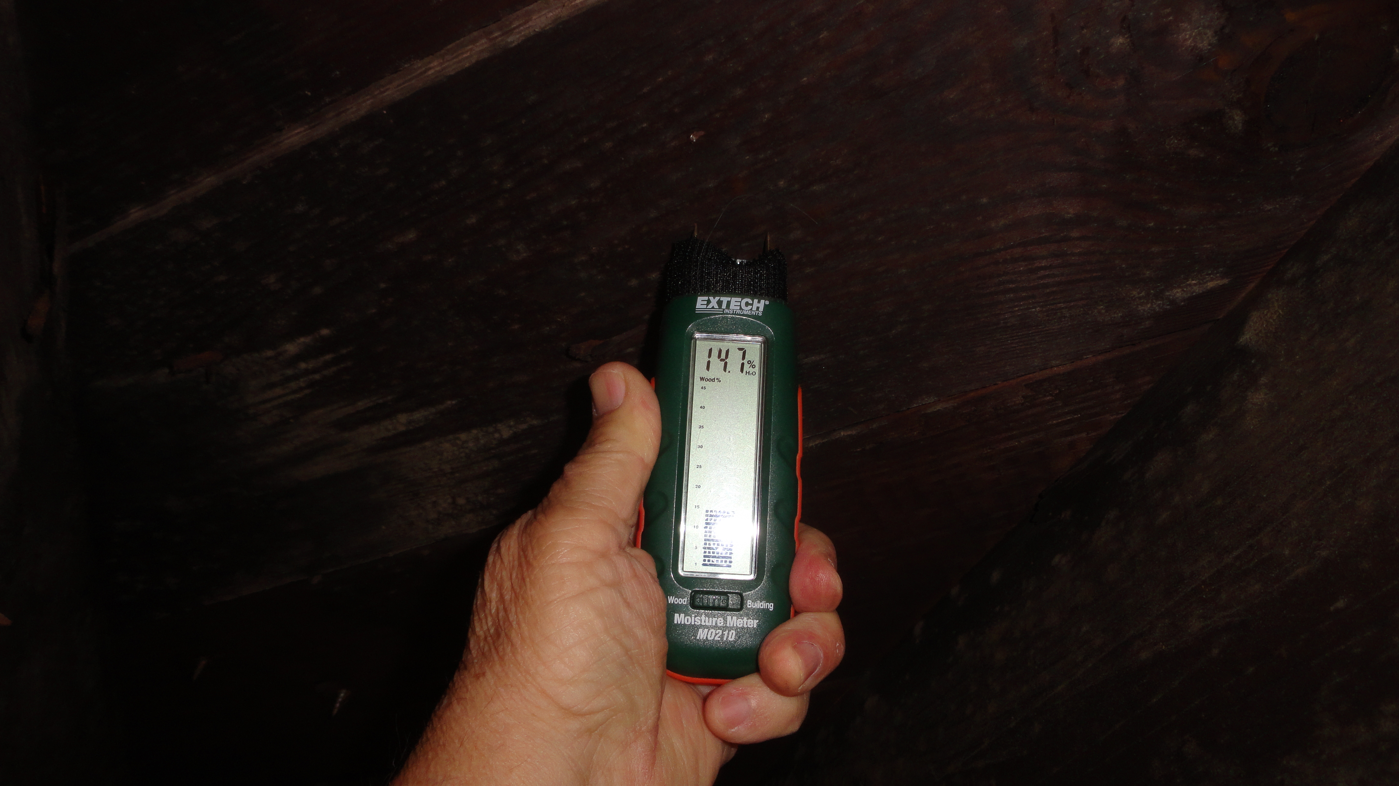 Checking Moisture Level